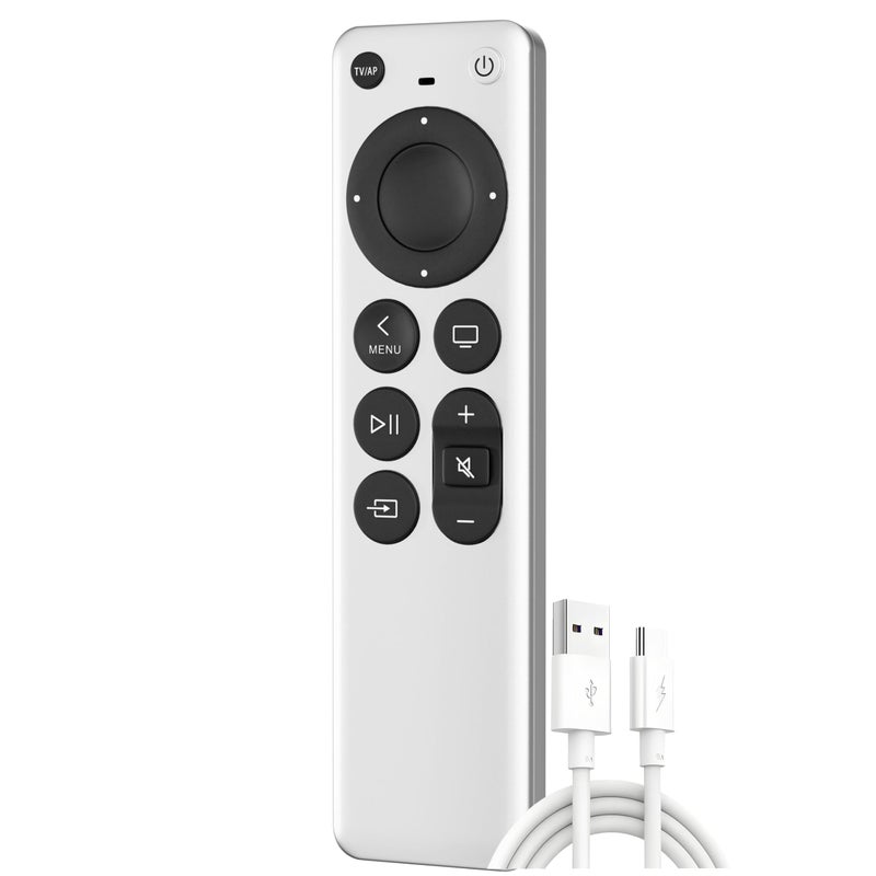 Nettech Replacement Remote Control for All Apple TV Remote - 1 Year Warranty - Image 1