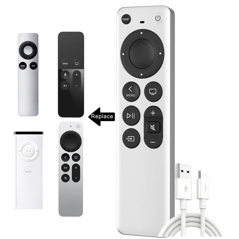 Nettech Replacement Remote Control for All Apple TV Remote - 1 Year Warranty - Image 2