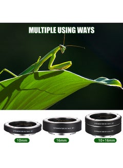 Fotga Macro Extension Tube Ring Set 10mm + 16mm Auto Focus Adjustable Aperture Replacement  - Image 5