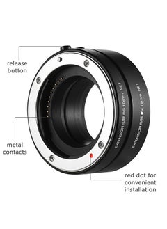 Fotga Macro Extension Tube Ring Set 10mm + 16mm Auto Focus Adjustable Aperture Replacement  - Image 3