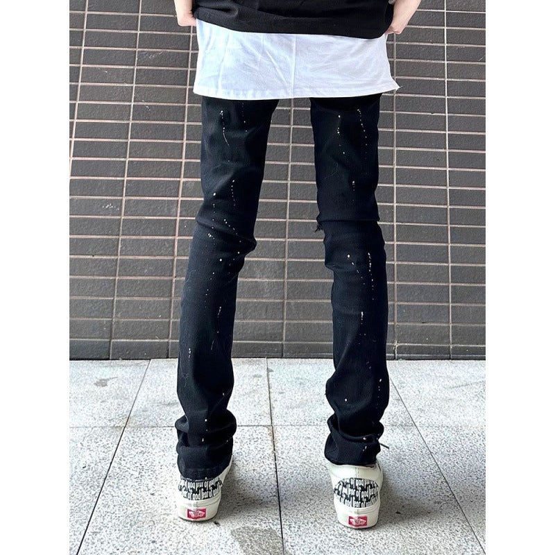 Unisex Classic Denim Jeans Loose Fit Daily Outdoor Wear - Image 5