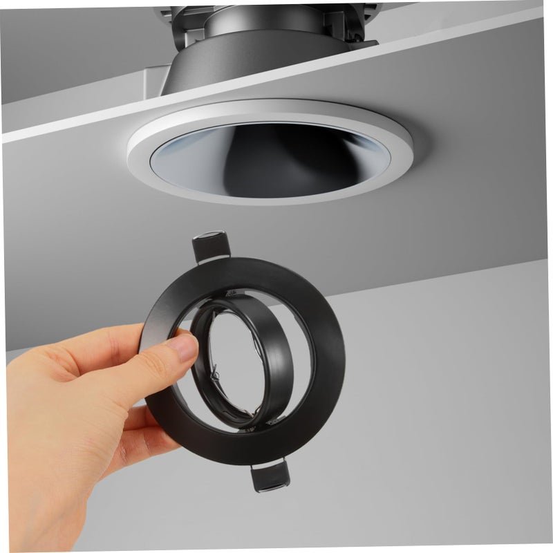 Baffle Trim for Recessed LED Ceiling Light Fixtures Outdoor Indoor - Image 3