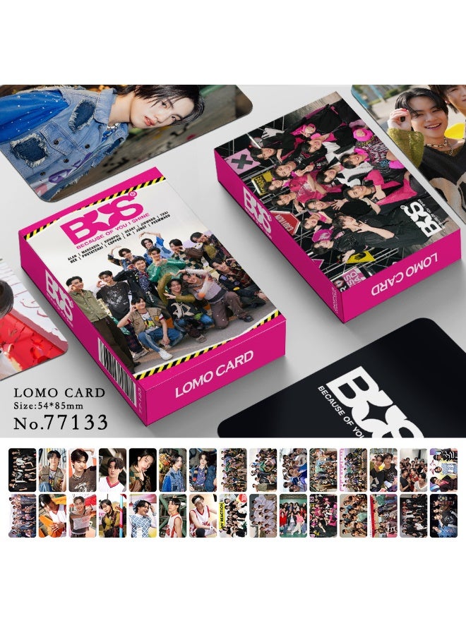 NIBEMINENT 30 Pcs TPOP BUS Lomo Cards Card For Fans Collection Gifts - Image 1