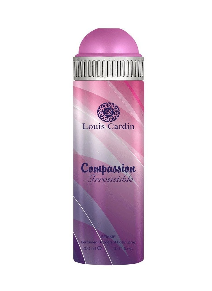 Louis Cardin LOUIS CARDIN COMPASSION IRRESISTIBLE DEODORANT 200ML 
