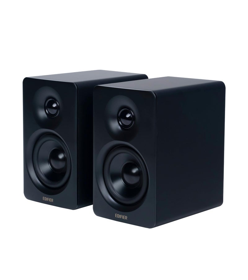 Edifier M60 Multimedia Speaker Bluetooth 53 66W RMS HiRes Audio HiRes Wireless Audio LDAC3 Mid Bass 1 Tweeter USBC Aux Inputs Compact Desktop Speaker Black - Image 2