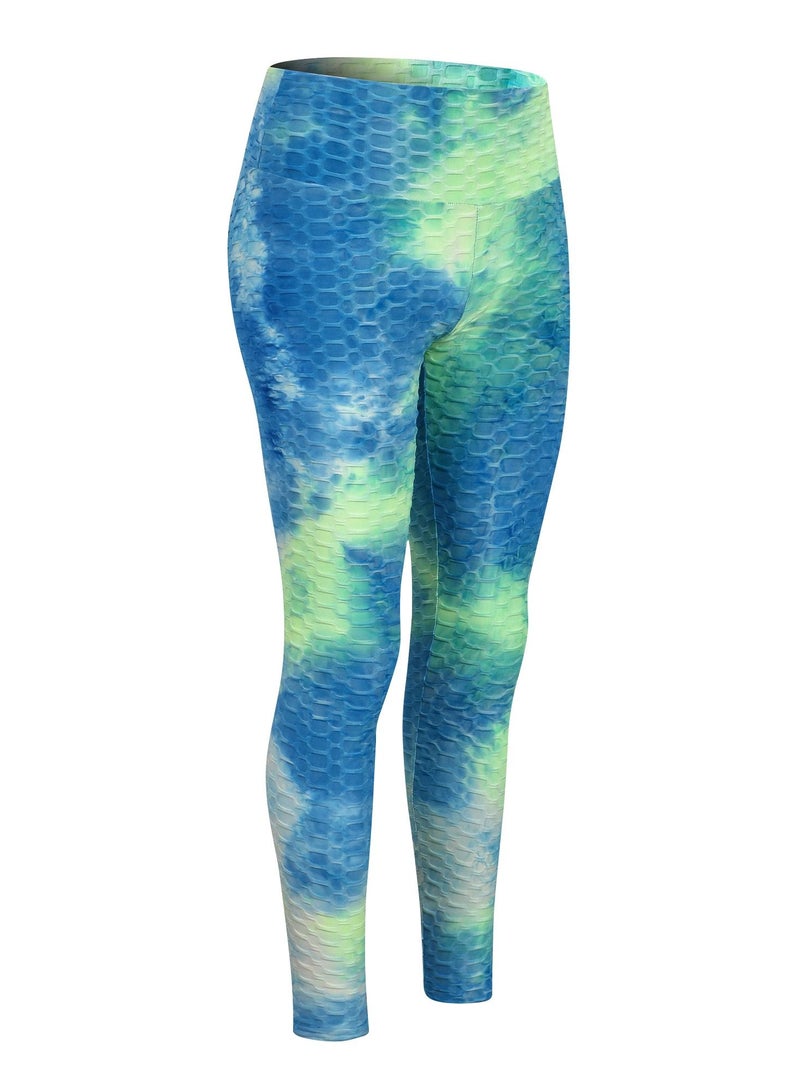 Loquat Women Quick Dry Breathable Elastic Pants Blue - Image 1