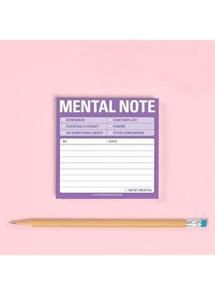 1 Count Mental Note Sticky Notes To Do List Notepads 3 X 3 Inches Each - pzsku/Z14A0C4C04AB87C79046CZ/45/_/1722499100/4d216b6b-dc7e-4b6d-bb5d-0212113b4134