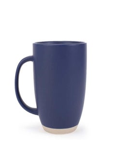 Elanze Designs Raw Clay Bottom Navy Blue 13 ounce Ceramic Coffee Mugs Set of 4 - pzsku/Z14A0C8125BEC4BF5F826Z/45/_/1694167830/7b1964b6-2e4d-4f4a-8d2a-661b32c15bc4