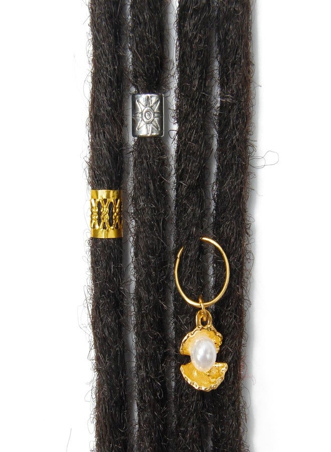 Dsoar Clip In Dreadlock Extensions 20 Inch 3PCS Handmade 0.6cm Synthetic Dreads with Clips Soft Crochet Loc Extensions(4#) - Image 4