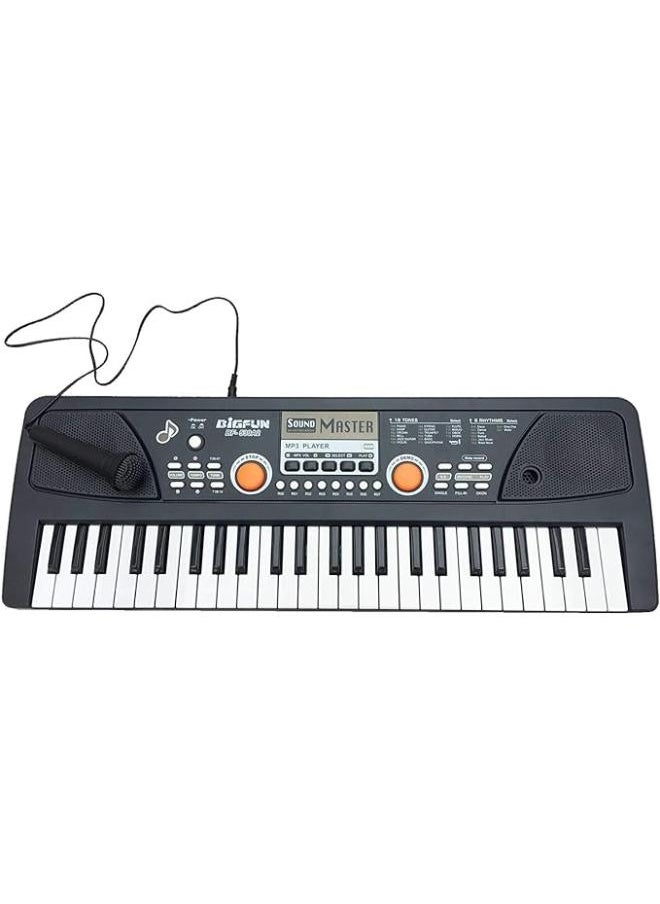 TOYS-EGYPT 61 Keys Electronic Keyboard with Microphone for Kids