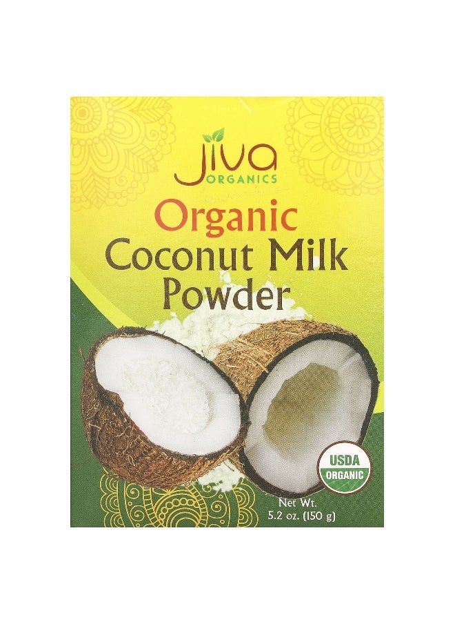 Jiva Organics Jiva Organics, Organic Coconut Milk Powder, 5.2 oz (150 g)  - Image 1