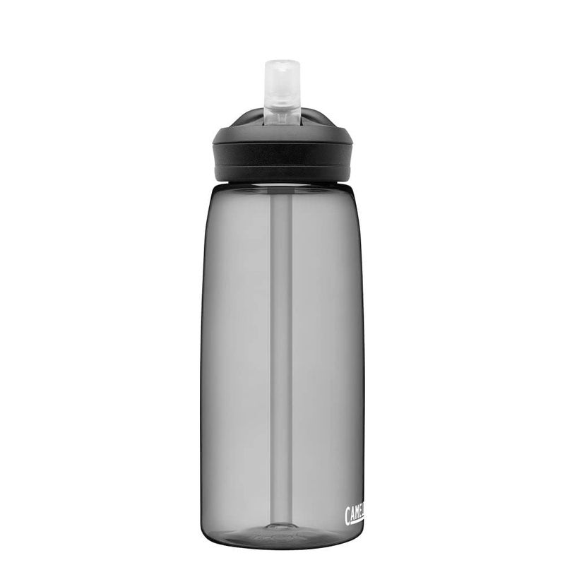 CamelBak Eddy+ Bite Valve Straw Tritan Renew Water Bottle Charcoal, 32oz - Image 2