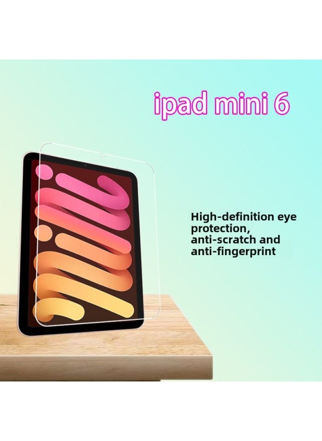 Generic - For Ipadmini6 Flat Tempered Film Pro13 Inch Apple MINI4
7.9 Inch IPadair13-Color:High-definition Curved Edge 1 Piece Package (kraft Paper Box + Tool Kit)-Size:Ipad 5/ 6-9.7inch (2017 Models 2018 Models) - Image 1