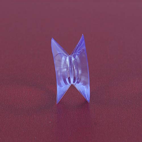 Lasenersm 20pcs 30mm Glass Table Top Double Sided Suction Cups - Dining Table Bumpers - Clear PVC Plastic - Prevents Glass Table Top from Sliding - Image 5