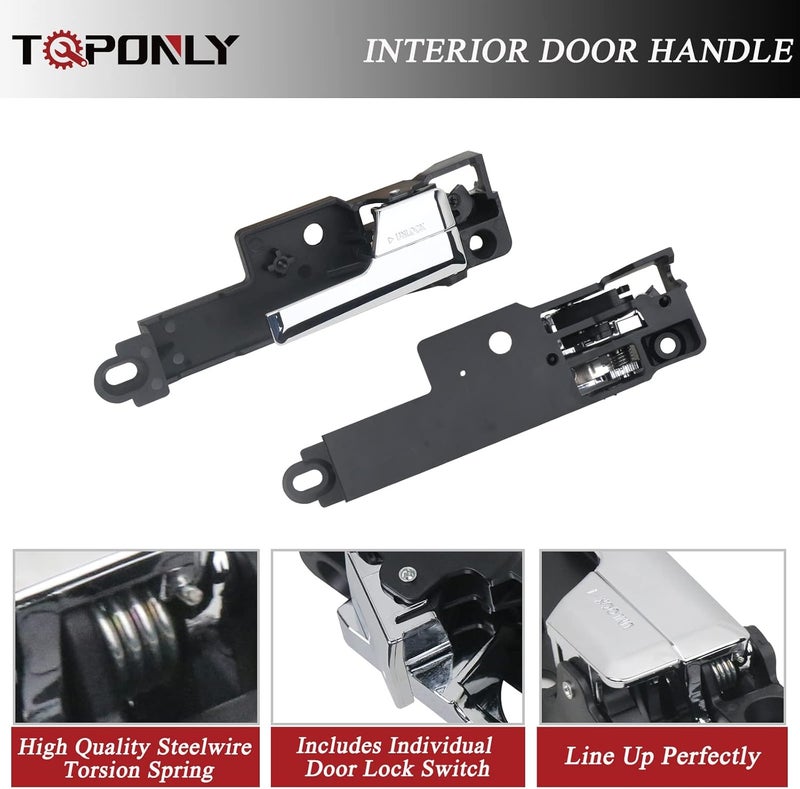 TQPONLY Interior Door Handle Pair for Ford and Lincoln - Image 3