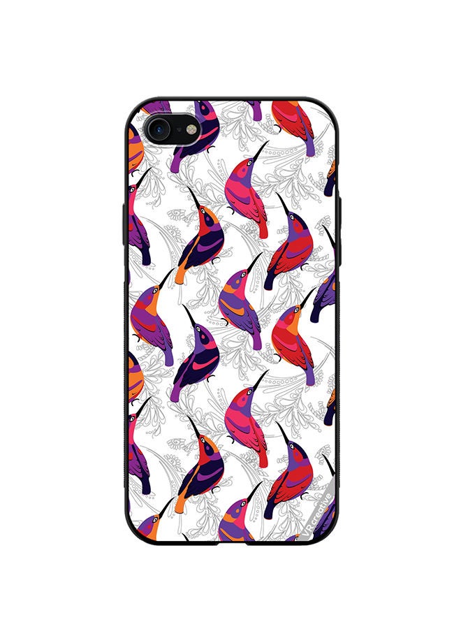 VR CREATIVE Protective Case Cover For Apple iPhone SE (2022) Colorful Birds Design Multicolour - Image 1