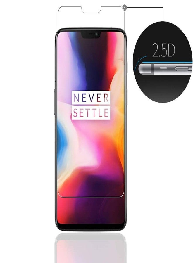 Ibywind Screen Protector For OnePlus 6,with 2Pcs Tempered Glass,1Pc Backing Carbon Fiber Film [Fingerprint Reader,Easy to install] - Image 4