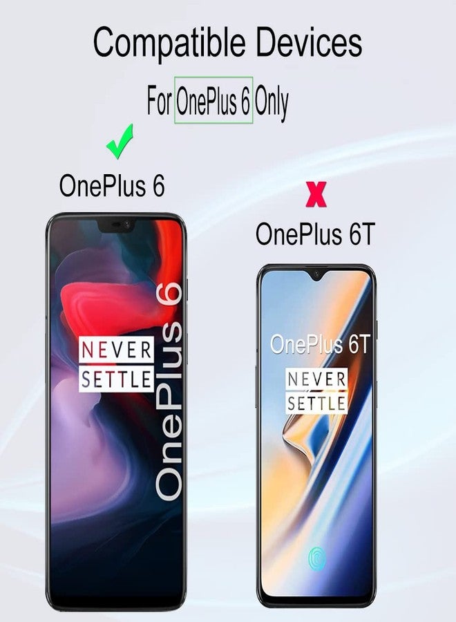 Ibywind Screen Protector For OnePlus 6,with 2Pcs Tempered Glass,1Pc Backing Carbon Fiber Film [Fingerprint Reader,Easy to install] - Image 2