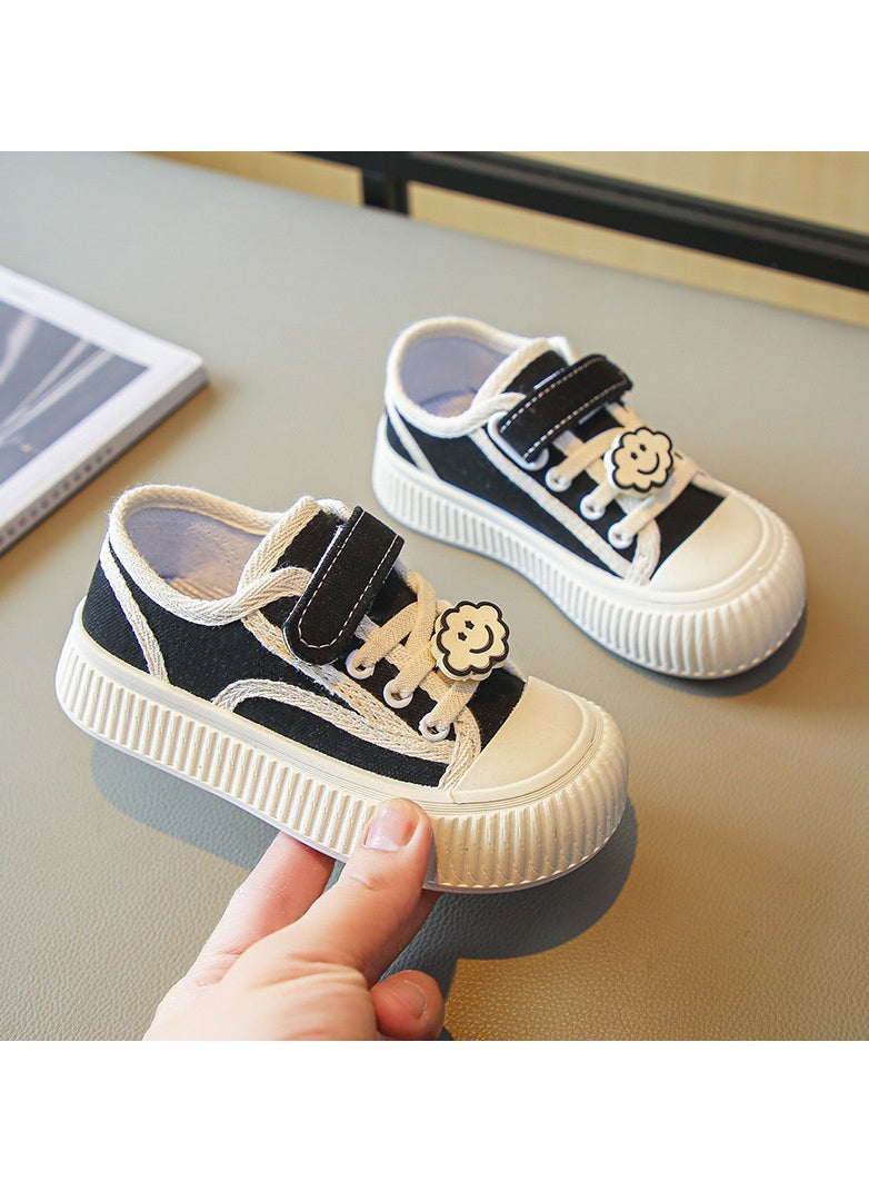 KUYING - New Low Top Cloth Shoes Skateboarding Shoes Fashion Versatile Cartoon Shoes - Image 1