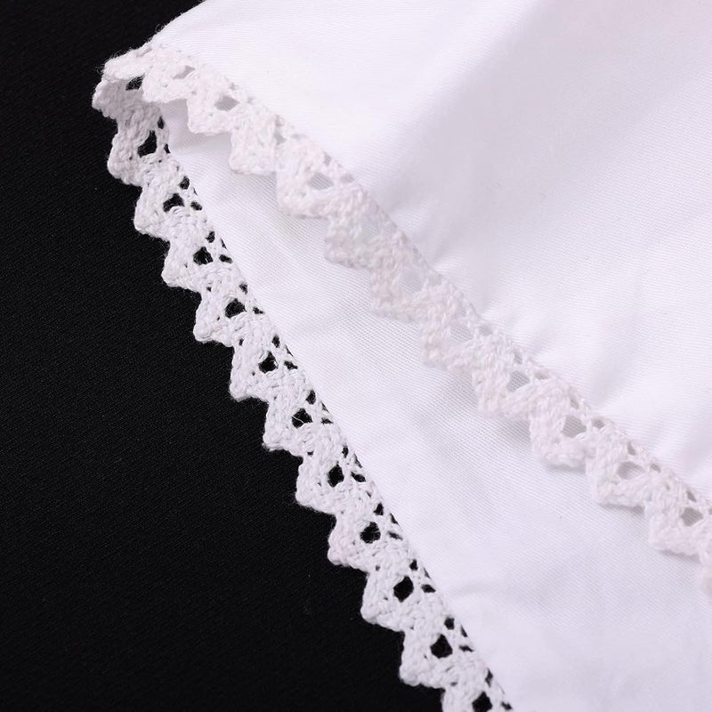 GRACEART Peasant Amish Hat Prairie Cap Women Girls Pioneer Colonial Bonnet 100% Cotton - Image 4
