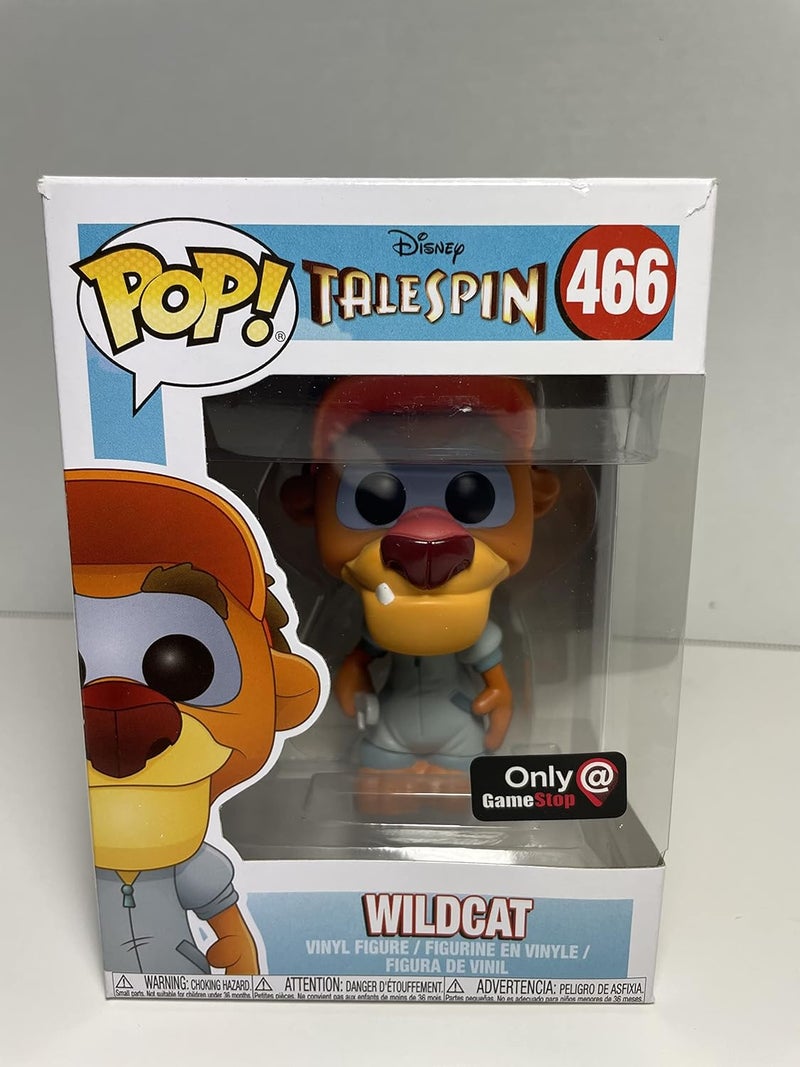 POP بوب فنكو إصدار حصري من غيم ستوب تشيس إيديشن ديزني تيلسبين وايلد كات 466 - Image 2