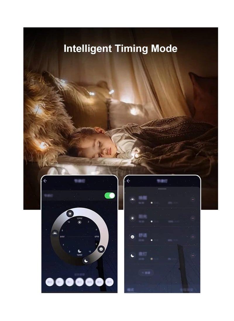 Arabest Ceiling Lamp Led Lights Modern Full Color Dimming, Remote Control, Intelligent Voice Control, Smart Timmer, Bedroom Round Ceiling Lamp Ceiling Light Led  - Image 2