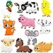 ALNETI Refrigerator Magnets for Toddlers Farm Animals Big Rubber Toddler Fridge Magnets for Kids Learning Preschool Baby Magnet for Refrigerator and Whiteboard Cute Kid Magnetic Animal Toys Gifts - Image 3