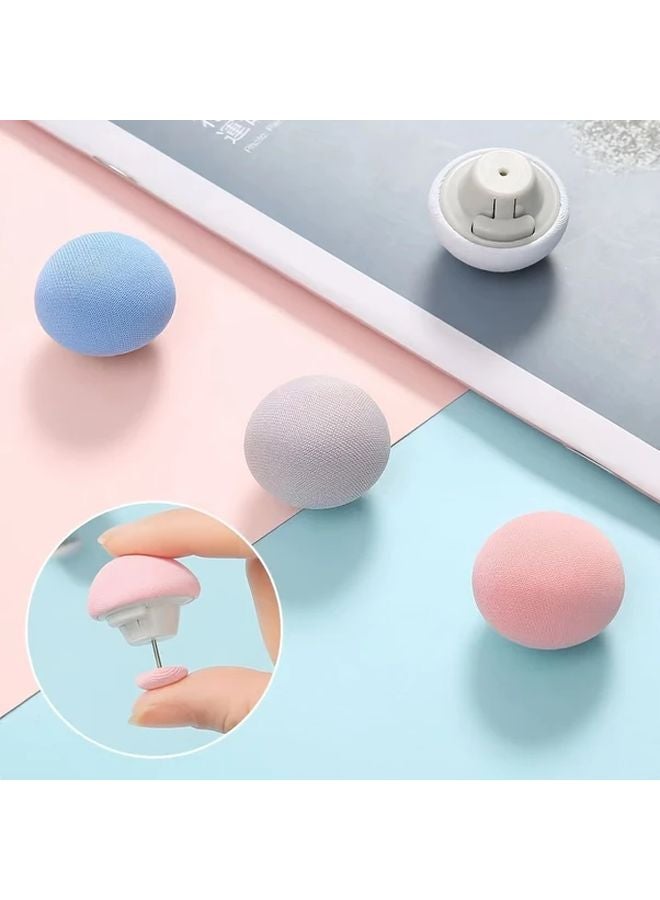16pcs Pink Mushroom Bed Sheet Clips Anti Slip Safety Pins For Curtains Towels - Image 5