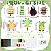 COcnny Insect Finger Puppets Craft 21pcs DIY Bugs Felt Hand Puppet Toy Making Kit for Toddlers Kids Ages 3 48 Make Your Own Story Telling Role Playing Spring Party Classroom School Art Supplies - Image 4