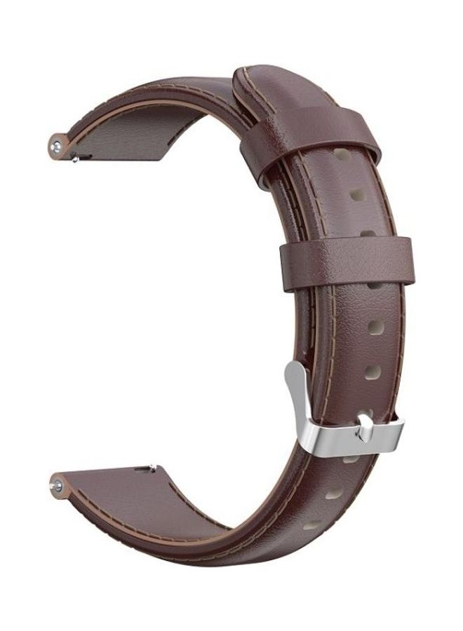 NIBEMINENT Replacement Strap for Huawei B3 Brown - Image 1