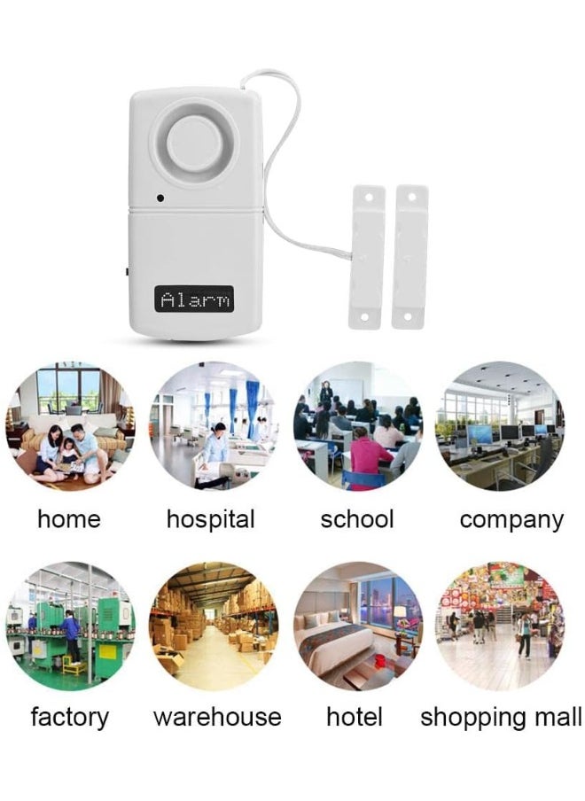 Rubik - Rubik Door & Window Sensor, 120db Wireless Motion Detector Home Security Alarm Bell System - Image 1