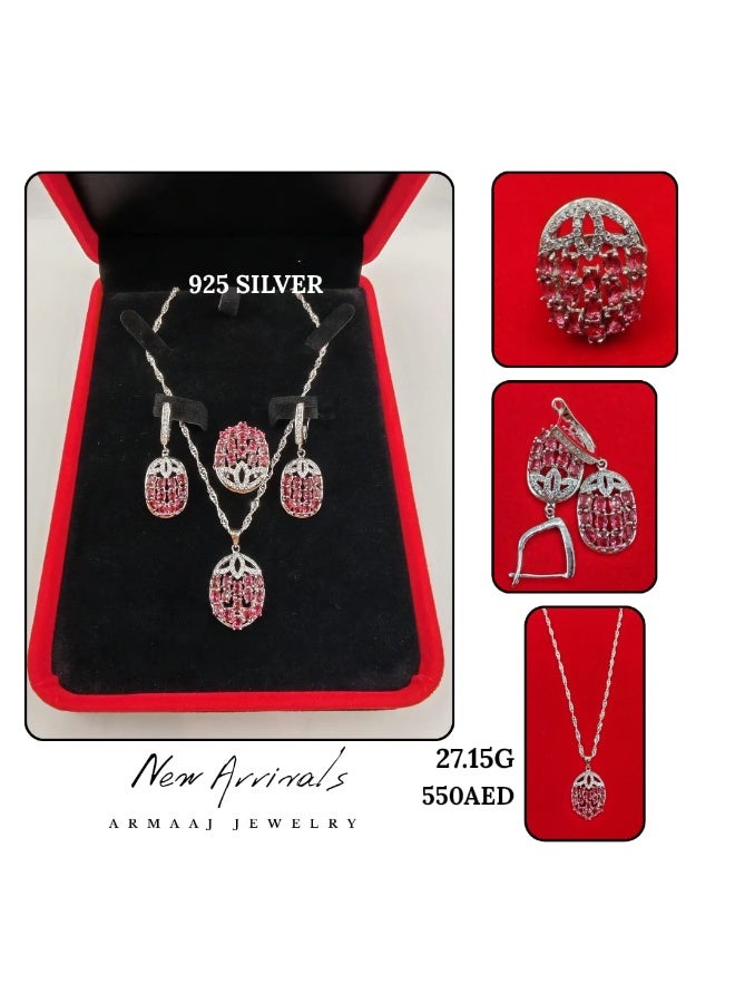Armaaj S925 Wome's Jewellry  Full Set[3] - Image 5