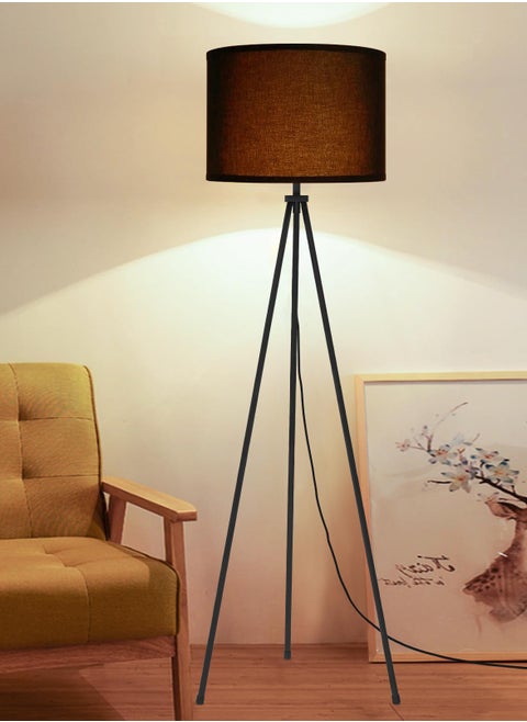 Tripod Floor Lamp with 3 Color Temperatures LED Bulb