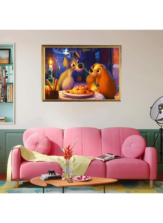 Epoch 1000-piece puzzle, dog Susan and homeless person themed puzzle, high-quality brain-teasing puzzle game, anime puzzle, decorative puzzle, anniversary gift/family entertainment/friendship puzzle for friends - Image 3