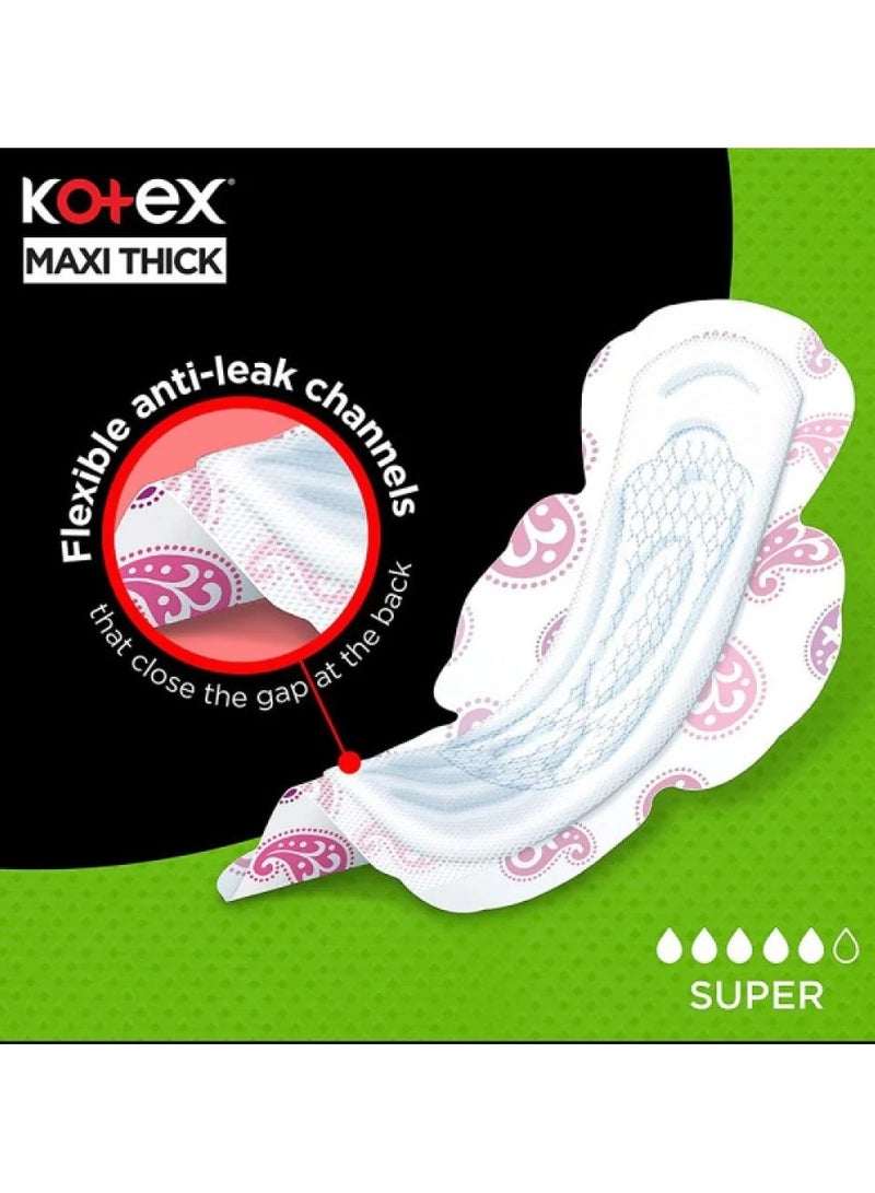 كوتكس فوط صحية كوتكس 30 فوطه كبيرة بالأجنحة - Image 3