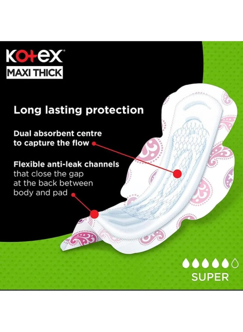 كوتكس فوط صحية كوتكس 30 فوطه كبيرة بالأجنحة - Image 4