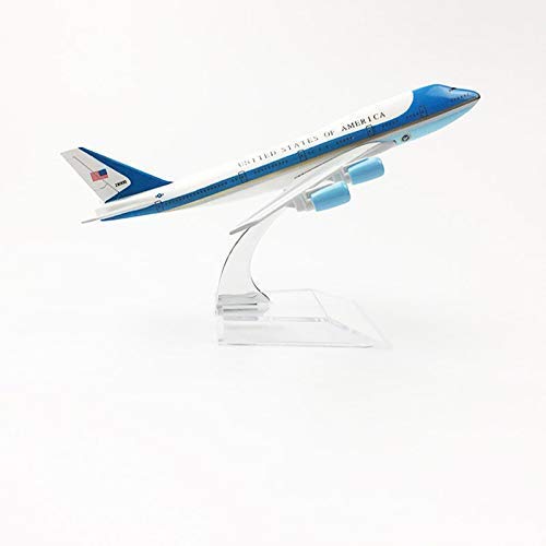 Sage Square 1:300 United States of America's Air Force One Boeing 747-200B Scale Metal Model Aircraft, Highly Detailed Souvenir Model Aircraft Collection - Image 3