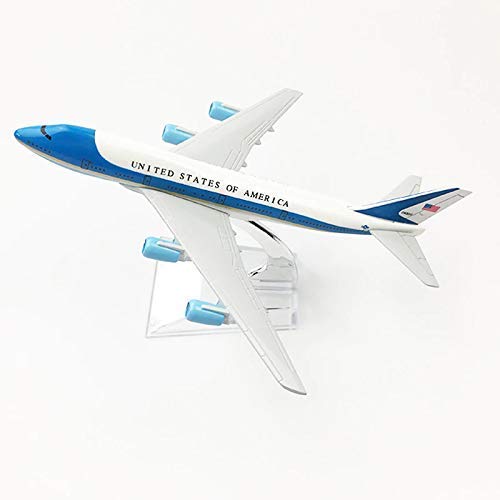 Sage Square 1:300 United States of America's Air Force One Boeing 747-200B Scale Metal Model Aircraft, Highly Detailed Souvenir Model Aircraft Collection - Image 2