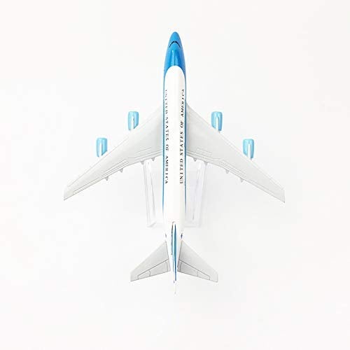 Sage Square 1:300 United States of America's Air Force One Boeing 747-200B Scale Metal Model Aircraft, Highly Detailed Souvenir Model Aircraft Collection - Image 5