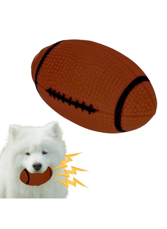 ويستيرن إرا لعبة كرة الرجبي البنية الصاخبة هي لعبة حيوانات أليفة مفعمة بالحيوية والاحتفالات مصممة لتوفير ساعات لا حصر لها من الترفيه. يضيف هذا الملحق المرح للحيوانات الأليفة عنصرًا احتفاليًا إلى وقت لعب حيوانك الأليف. - Image 1