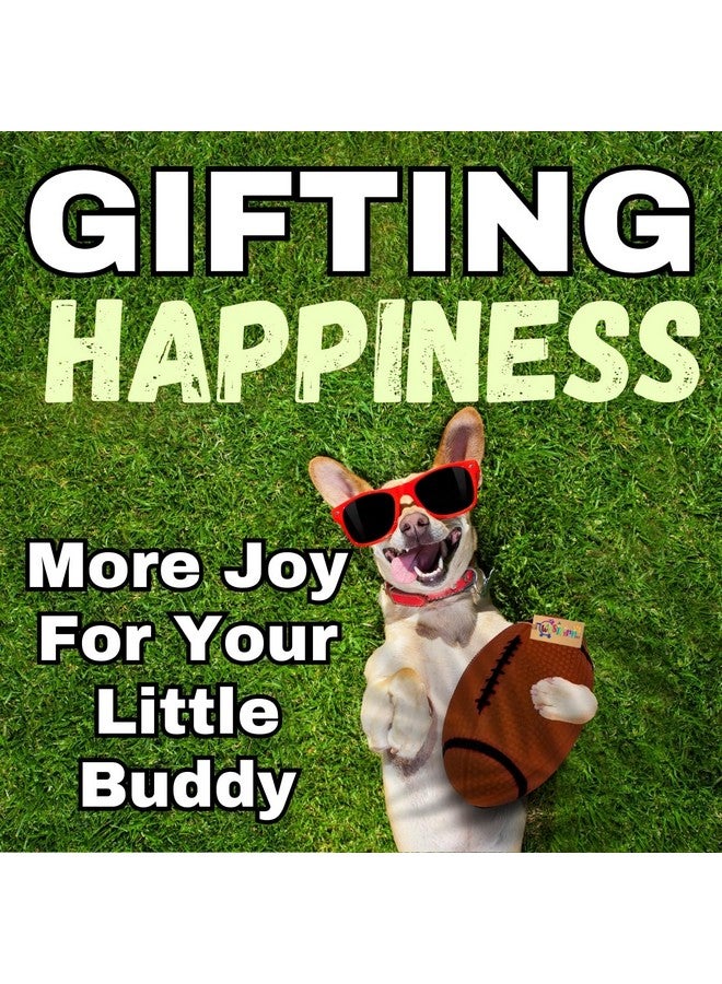 ويستيرن إرا لعبة كرة الرجبي البنية الصاخبة هي لعبة حيوانات أليفة مفعمة بالحيوية والاحتفالات مصممة لتوفير ساعات لا حصر لها من الترفيه. يضيف هذا الملحق المرح للحيوانات الأليفة عنصرًا احتفاليًا إلى وقت لعب حيوانك الأليف. - Image 2