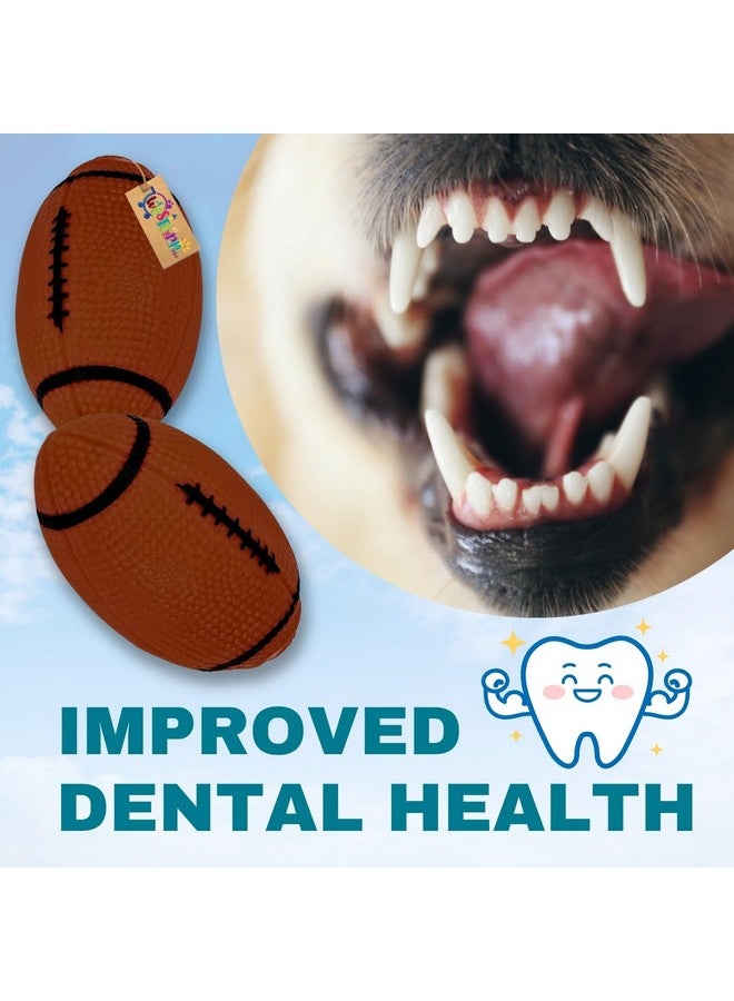 ويستيرن إرا لعبة كرة الرجبي البنية الصاخبة هي لعبة حيوانات أليفة مفعمة بالحيوية والاحتفالات مصممة لتوفير ساعات لا حصر لها من الترفيه. يضيف هذا الملحق المرح للحيوانات الأليفة عنصرًا احتفاليًا إلى وقت لعب حيوانك الأليف. - Image 5