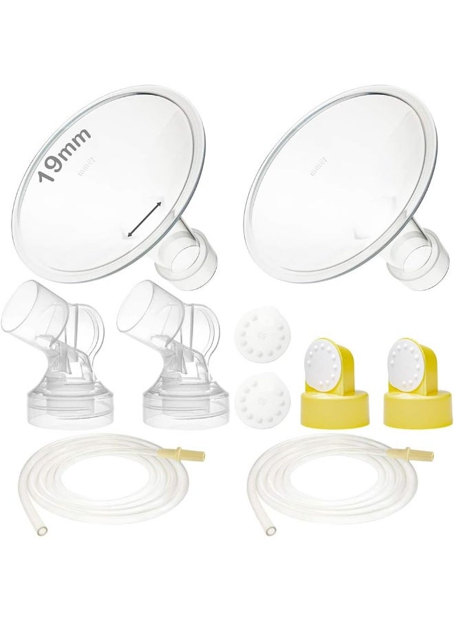 NENESUPPLY Nenesupply GentleFit Pump Parts 19mm Compatible with Medela Pump in Style Breastpump  - Image 1