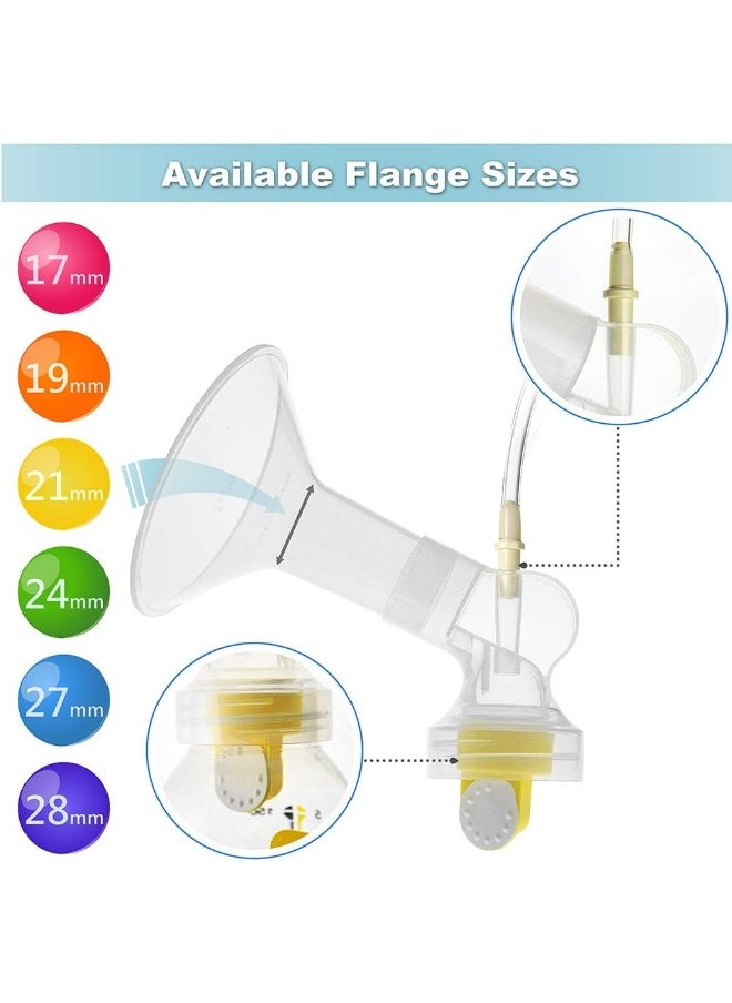 NENESUPPLY Nenesupply GentleFit Pump Parts 19mm Compatible with Medela Pump in Style Breastpump  - Image 3