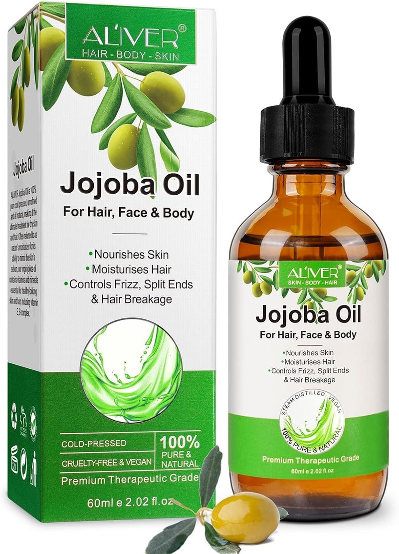 ALIVER Jojoba Oil for Hair - Image 1