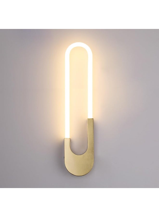 Modern LED Wall Light | Luxury Gold Wall Sconce for Bedroom Living Room | Contemporary Indoor Lighting Fixture | Energy-Efficient Decorative LED Lamp | Hot-Selling Minimalist Home Decor - Image 1