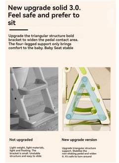 Beauenty Potty Training Seat & Toddler Step Stool, Ultimate Stability Toddler Toilet Seat, Adjustable Step & Seat Height Potty Seats for Toddlers Boys Girls  - Image 4