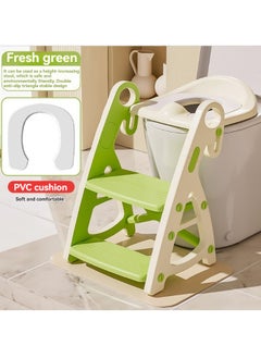 Beauenty Potty Training Seat & Toddler Step Stool, Ultimate Stability Toddler Toilet Seat, Adjustable Step & Seat Height Potty Seats for Toddlers Boys Girls  - Image 1