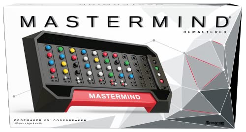 Pressman The Original Mastermind The Strategy Game of Codemaker Vs Codebreaker Multicolor Great Gift Idea Promotes STEM Principles 2 Players Ages 8 - Image 1