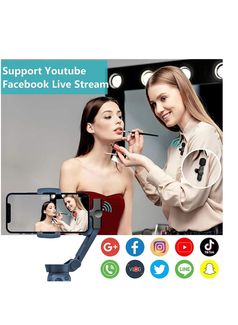 Wireless Lavalier Microphone Compatible for iPhone Mic for Recording TikTok YouTube Live Stream - Image 3